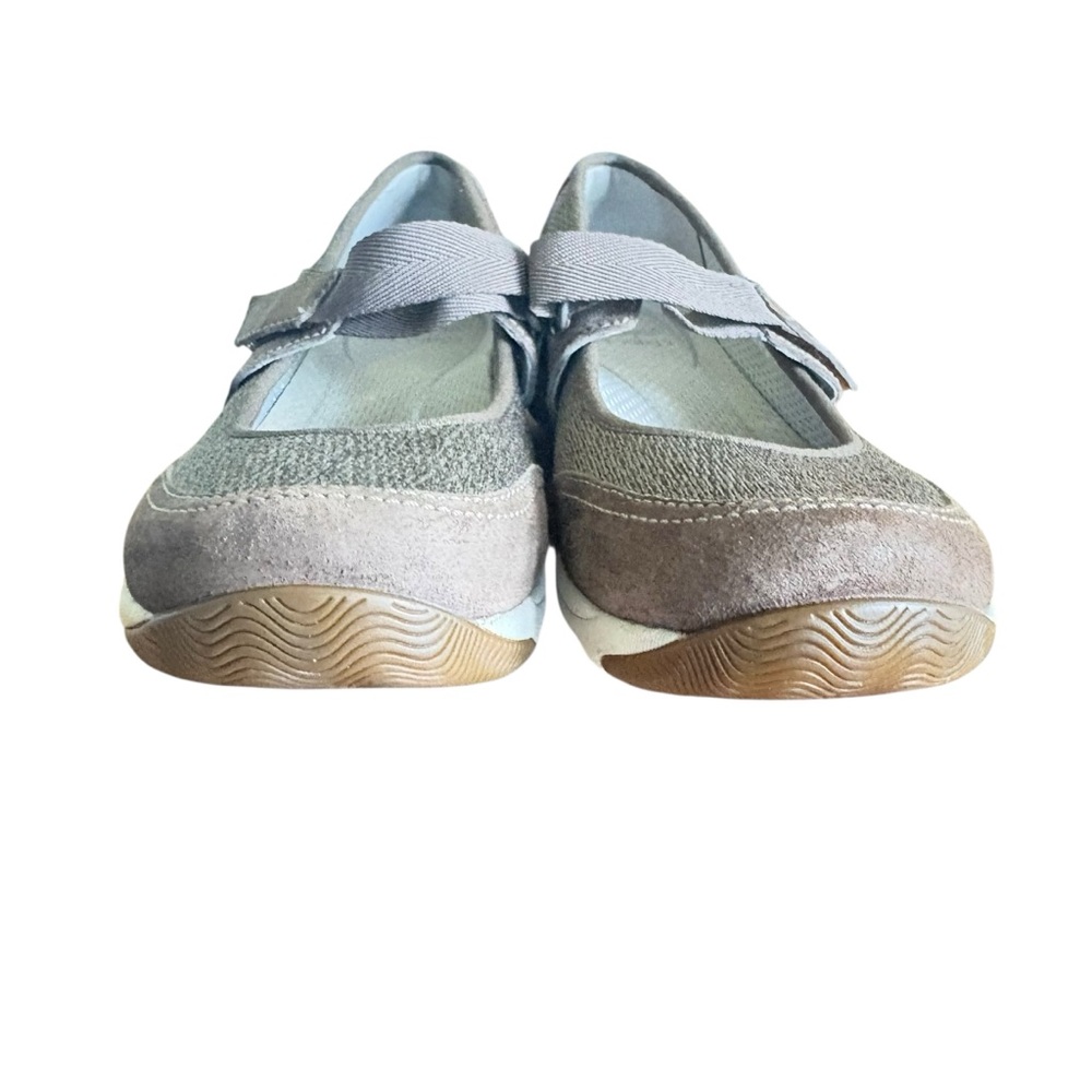Dansko Hennie Mesh Mary Jane Brown Leather / Manmade Flat Mushroom Shoe 37 / 6.5 - Picture 5 of 14